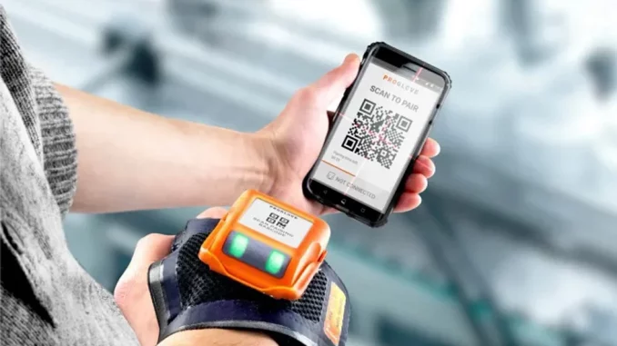 Handrückenscanner Tragbare Barcode-Scanner für freihändiges Arbeiten in Lager Versand und Produktion Handrückenscanner: Tragbare Barcode-Scanner für freihändiges Arbeiten in Lager, Versand und Produktion