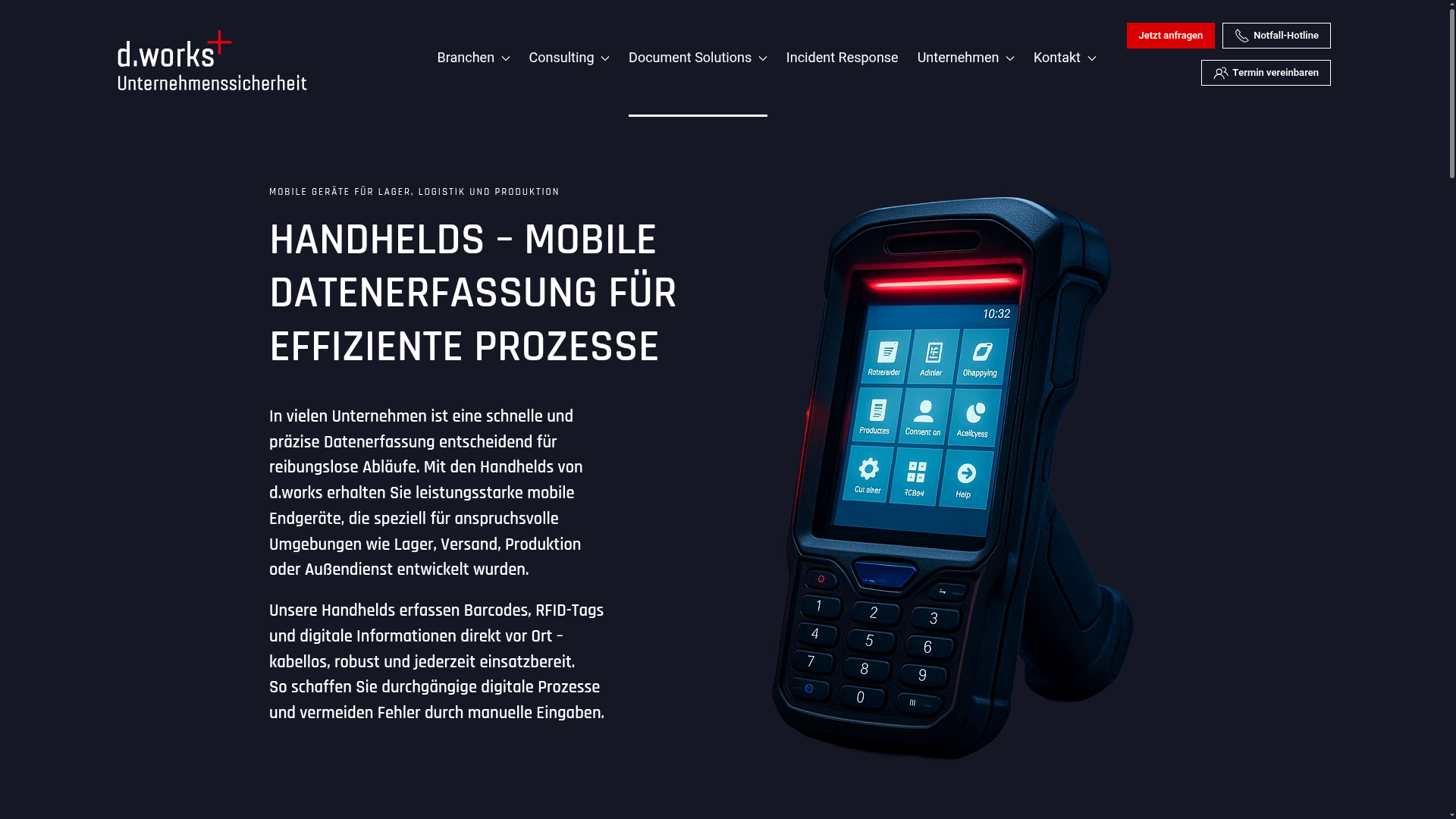 4. d.works Document Solutions, Interessant für Unternehmen mit starkem Integrationsfokus Homepage
