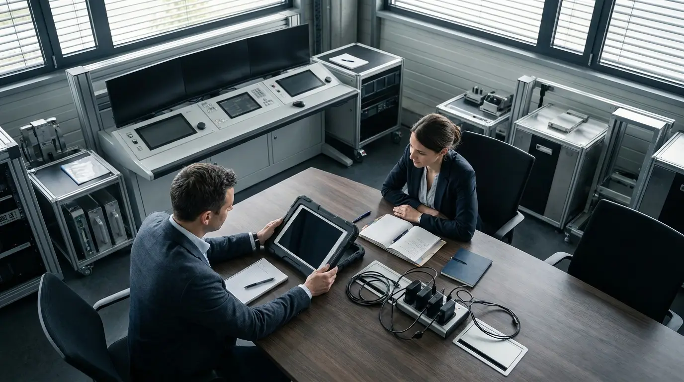 IT-Entscheider prüft Zubehör und Schutzhüllen für Mobile Computer
